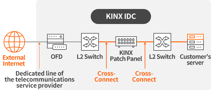 KINX Cross Connect Configuration